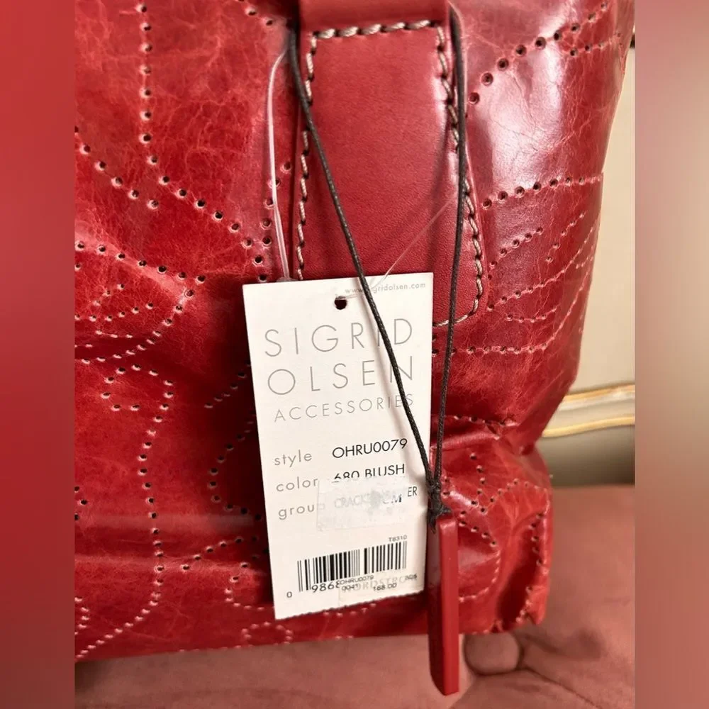 NWT Sigrid Olsen Soft Leather Hand Bag
